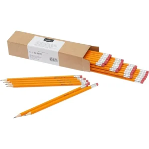 2 Pencils with Erasers, Pre-sharpened