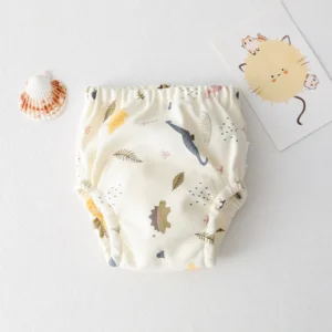 Training Pants Washable Cute Pattern Breathable
