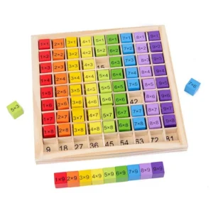 Educational Multiplication Wooden Math Toys For Kids