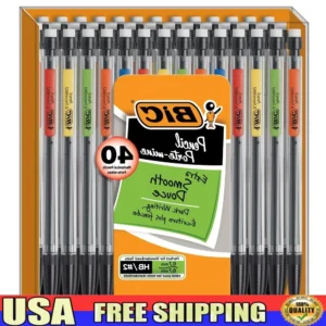 40 Xtra-Smooth Mechanical Pencils with Erasers