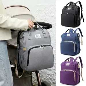 Diaper Bag Crib Large Capacity Diaper Backpack