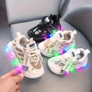 Colorful Luminous Running Shoes LED Light Shoes