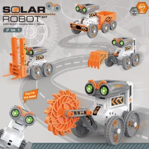 7-in-1 Solar Robot Kit DlY