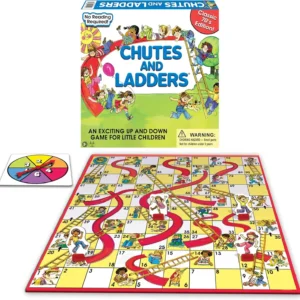 Classic Chutes and Ladders for Kids Ages 3+