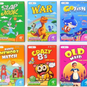 6 Deck Card Game Set